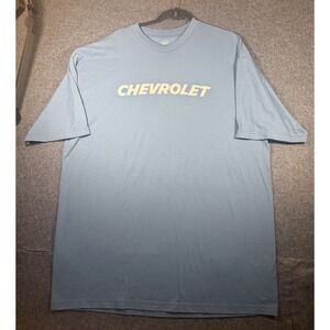 Chevrolet Camaro American Muscle Graphic T-Shirt Blue 3XLT